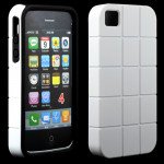 Wholesale iPhone 4S 4 Turtle Shell Hybrid Case (White Black)